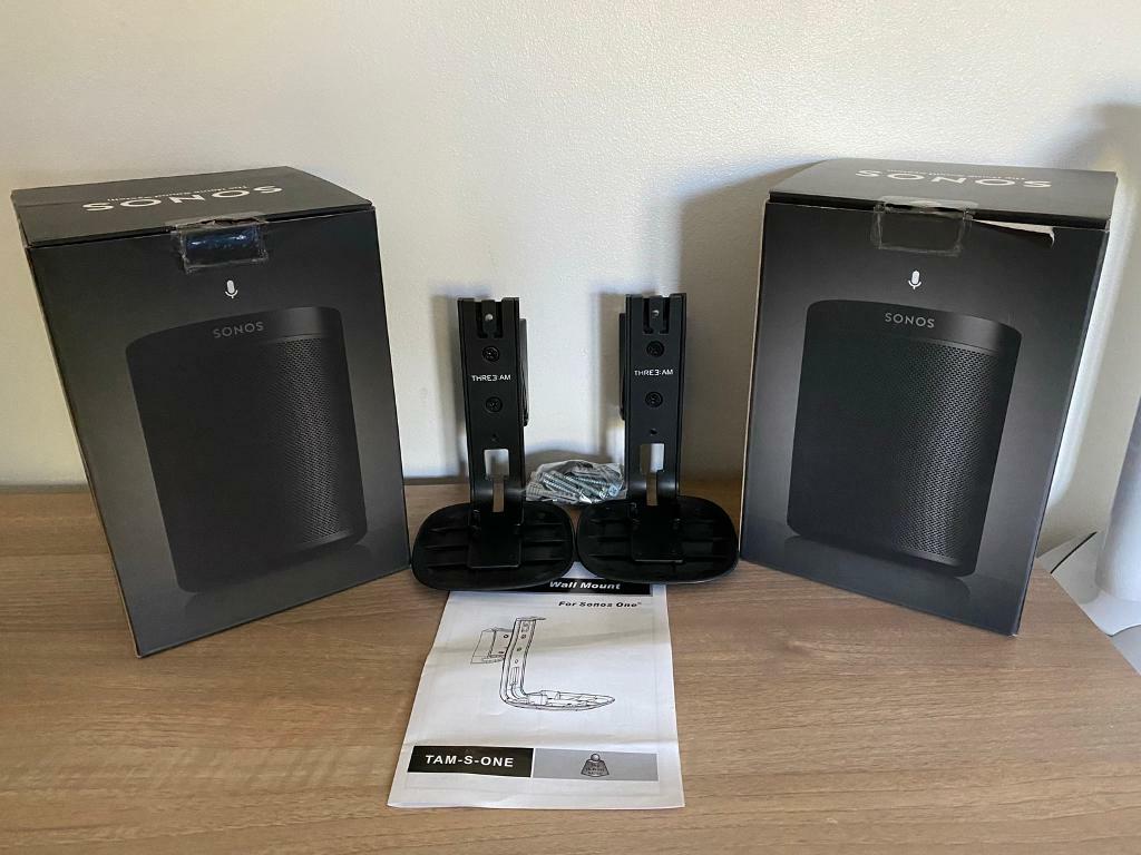 sonos one gen 2 stereo pair